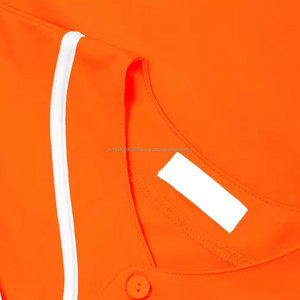 2024 Customized High Quality Two Button Jersey Breathable Baseball & Softball All Team Wear Sportswear - Product Image 3