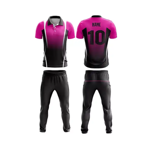 Uniforme de cricket pour hommes Maillot et pantalon élégants Ensemble léger pour les matchs et l'entraînement - Product Image 3