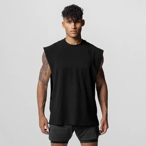 Camiseta sin Mangas Ligera para Hombre, Bordado a Máquina, Antibolitas, Alta Calidad, Precio Razonable, Estilo Casual, Estilo Urbano - Product Image 2