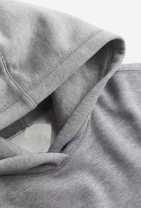 OEM Boxy Fit alta calidad Drop Shoulder Sudadera con capucha de gran tamaño en blanco peso pesado 350g sudaderas con capucha con logotipo personalizado - Product Image 6