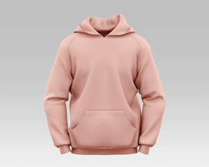 แจ็กเก็ตมีฮู้ดแบบสวมศีรษะขนแกะ GSM 350พิมพ์ลายโลโก้ได้ตามต้องการ - Product Image 4