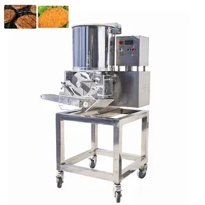 Hướng dẫn sử dụng loại bánh hamburger patties Maker Máy thực phẩm cửa hàng Burger làm máy