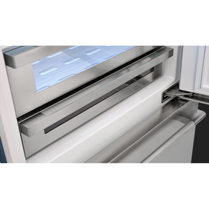 Refrigerador empotrado de acero inoxidable de 36 pulgadas con congelador inferior, bisagra derecha, eléctrico, nuevo, portátil para uso doméstico - Product Image 2