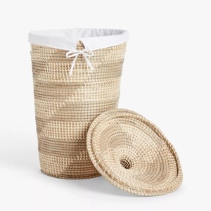 Organiseurs de rangement en herbe de mer, accessoires ménagers, panier en herbe de mer, panier en paille tissé à la main - Product Image 4