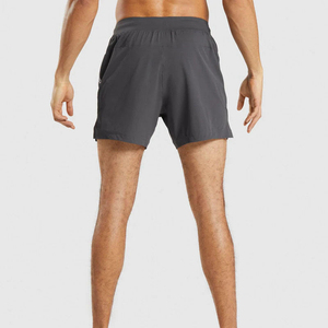 Shorts décontractés pour hommes en nylon/coton, molleton ou tissu éponge, brodés de dentelle, personnalisables, pour le fitness - Product Image 1