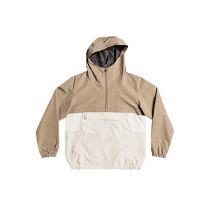 Chaqueta Cortavientos de Nailon para Mujer, Personalizada, Talla Grande, Estilo Urbano, Cierre de Cremallera, Chaqueta Cortavientos Deportiva Informal para Mujer, Bloques de Color - Product Image 1