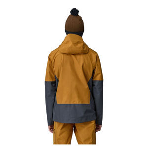 Veste de ski pour hommes de haute qualité Slim Canvas Design col montant fermeture à glissière techniques brodées décontracté hiver Service OEM - Product Image 6