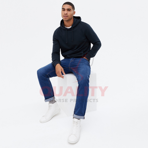 เสื้อฮู้ดสวมหัวแบบลำลองสำหรับผู้ชาย, เสื้อสเวตเชิ้ตมีฮู้ดเก็บความร้อนผ้าฝ้าย100% ออกแบบโลโก้ได้ตามต้องการสำหรับฤดูหนาว - Product Image 2