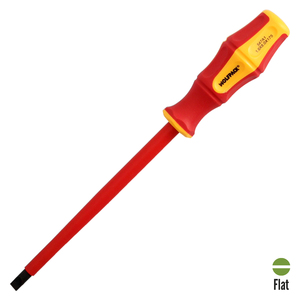 Cacciavite Piatto Isolato Certificato VDE 1.000 V. Dimensione 1,6x O/ 8,0 x 175 mm. - Product Image 1