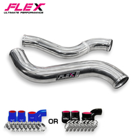 Kit de intercooler de tubería de aluminio FLEX (tubo de repuesto) para FORD RANGER / MAZDA BT50 2,2/3,2/MC color aluminio