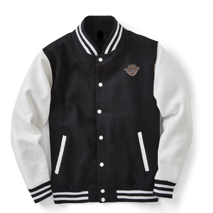 Chaqueta acolchada informal con logotipo personalizado para hombre, prendas de vestir gruesas y cálidas para exteriores, chaquetas universitarias con cremallera y soporte para otoño - Product Image 2