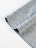 Vente en gros de dernière conception lourde couleur unie de haute qualité 100% coton col rond manches régulières personnalisé tissu doux T-Shirt hommes
