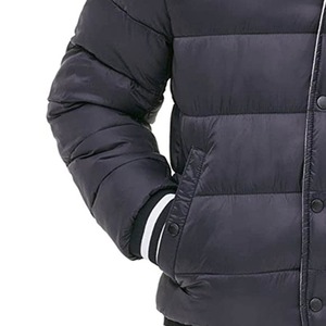 Chaqueta acolchada de manga larga para exteriores de alta calidad, precio razonable, chaqueta acolchada con estampado de logotipo personalizado al por mayor de alta calidad - Product Image 3