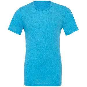 Camisetas de cuello redondo para hombre Camiseta lisa de manga corta suave Tri-Blend - Product Image 3