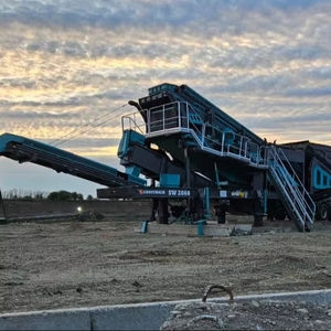 Portable Mobile <b>Sand</b> Screening and Washing Plant with Pump and Gear Core Components for Ore Application - Product Image 1