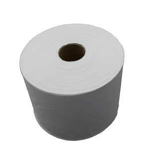 Spunlace สีขาวผ้าใยสังเคราะห์ม้วนระบายอากาศได้กันน้ำ crosslapped ถุงสไตล์เรียบง่าย - Product Image 4