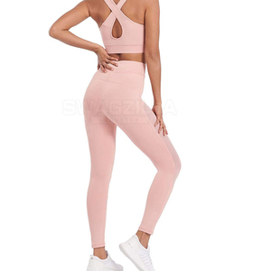 Nouvelle arrivée Couleur personnalisée Qualité supérieure Fitness Yoga Ensembles pour les femmes - Product Image 5