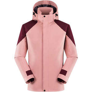 แจ็กเก็ตกันฝนแบบมีซิปสำหรับฤดูหนาวทันสมัยเสื้อโค้ทกลางแจ้งที่ระบายอากาศได้และผ้าแห้งเร็ว - Product Image 4