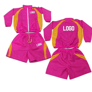 reflective windbreaker <b>set</b> unisex tracksuit waterproof jacket shorts <b>set</b> hooded windbreaker custom logo apparel jogging suit - Product Image 6