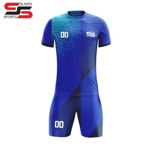 ชุดเสื้อฟุตบอลแบบซับลิเมชันชุดเสื้อฟุตบอลสำหรับผู้ชายชุดกีฬาฟุตบอลแบบสั่งทำชุดทีมฟุตบอล - Product Image 3