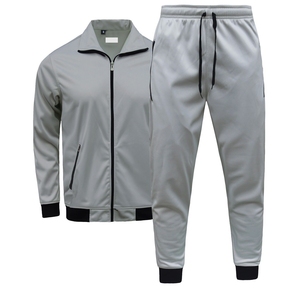 Customize Fashion Track Sets Workout Running Woven Sweat Suit Sports <b>Walk</b> <b>Men</b> Polyester Turn-down Collar Tracksuits for Hiking - Product Image 6
