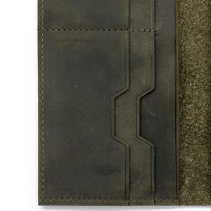 กระเป๋าสตางค์หนังม้าบ้าสีน้ำตาลสีกากีซินนามอนสำหรับผู้หญิงของขวัญส่วนตัวเปิด LSW-0011ยาวไม่เหมือนใคร - Product Image 6