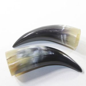 CORNE SOUFFLANTE INDIENNE MODERNE FABRIQUÉE À LA MAIN BUFFALO Corne à boire Vikings Authentique Viking poli pour l'occasion de Noël - Product Image 6