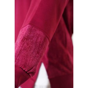 Claret Red Batik Detailed Conjunto de 2 piezas para mujer TR Origin Tallas 2XL/L/XL - Product Image 4