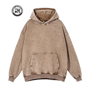 เสื้อฮู้ดแบบรูดซิปหน้าผ้าคอตตอนโอเวอร์ไซส์ผ้าฝ้าย100% โอเวอร์ไซส์กันน้ำสำหรับฤดูหนาว - Product Image 1