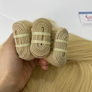 Oferta Especial # Extensiones de Cabello Humano Vietnamita Color 613, 100% Remy, Cutícula Alineada, Suaves, con Brillo Natural, Sin Enredos, Duraderas - Product Image 3