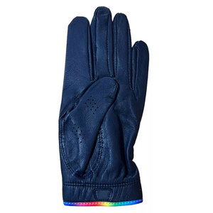 Premium Quality Men's Golf Gloves Customizable Logo Embroidered <b>Hand</b> <b>Grips</b> Sheepskin Leather Weather Resistant - Product Image 4