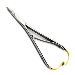 Logo privé porte-aiguille Mathieu fabriqué en usine matériau en acier inoxydable personnalisé pour vos idées créatives - Product Image 2