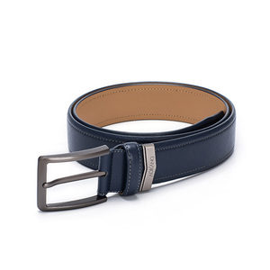 Cinturón de Cuero Genuino con Hebilla Resistente, Cinturones de Cuero Reversibles - Product Image 3