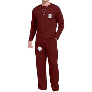 Ensemble de survêtements 2 pièces pour hommes Survêtement athlétique pour hommes Jogging Survêtements Sport Pullover Sweatshirts et pantalons - Product Image 2