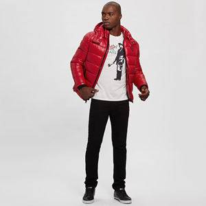 Vestes matelassées pour hommes, logo personnalisé OEM, chaudes pour l'extérieur, hiver, prix bas, nouveau style, vestes matelassées tendance - Product Image 5