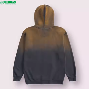 Full Face Zip Hoodie Custom Men High Quality Unisex Wholesale Sweatshirts Fleece/French Terry Hoodies & Sweatshirts - Product Image 6