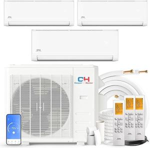 La Mejor Oferta: Sistema de Aire Acondicionado HY-PER de Tres Zonas, sin Tuberías, de Montaje en Pared - Product Image 1