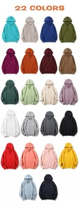 Sudadera con Capucha de Algodón Pesado Multicolor Estilo Americano OEM ODM, Sudadera con Capucha de Felpa Francesa Ecológica, Sudaderas con Estampado Completo para Hombre - Product Image 2
