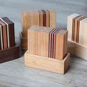 Vente chaude Design & Fabriqué Tuft Coaster Noyer Sheeshm Bois Conception Personnalisée Sur Mesure Avec Une Qualité Supérieure - Product Image 1