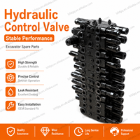 K1036810A DX60 DH60 DX50 : Vanne de commande hydraulique principale Doosan, distributeur MCV, vanne multivoies, pièces détachées pour excavatrice