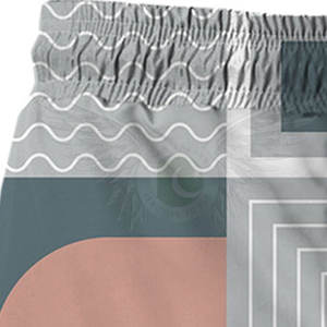 Pantalones cortos deportivos para gimnasio con etiqueta personalizada, secado rápido, 100% algodón, patrón sólido, estilo informal, hechos en Pakistán para correr y hacer ejercicio - Product Image 3