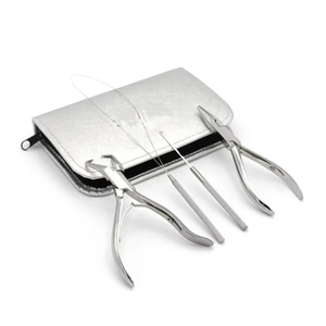 Wholesale CLASTY INSTRUMENTS Stainless Steel Plier Kit High Grade Hair <b>Extension</b> Tool Set Hair Styling <b>Micro</b> Hair <b>Extensions</b> - Product Image 6