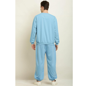 Ropa deportiva de alta calidad a la moda, sudaderas con capucha y sudaderas con logotipo personalizado para hombre, Sudaderas con cuello redondo estampadas para hombre - Product Image 4