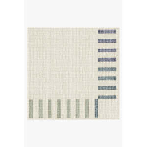 Marlowe Ivory Rainbow Kilim <b>Rug</b> Handmade Flatwoven Polyester Carpet for Living Room Abstract Pattern for Hallway Use - Product Image 4