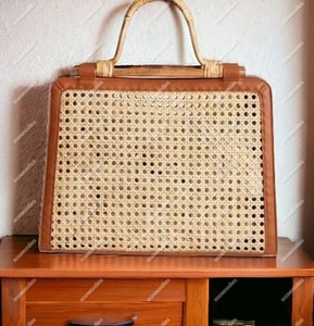 Summer New Style Lady Handbag Sac fourre-tout de grande capacité en rotin Causal Bag With Handle - Product Image 6