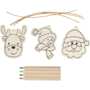 Ensemble de décorations de Noël personnalisées PABLO, boules et ornements pour arbre de Noël, gadget - Product Image 3