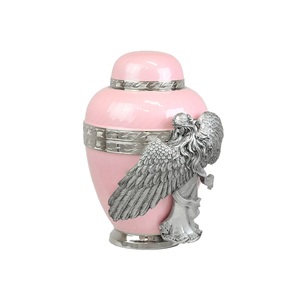 Best Quality Cremation Urn Blue <b>Stone</b> Finished Metal Keepsake Adult Urn Manufacturer at Lowest Price - Product Image 5