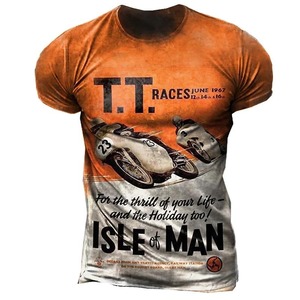 2025 Trendy Printed Short Sleeve Shirts Breathable <b>Fabric</b> with Bold Graphics Bulk Orders for Retailers - Product Image 5