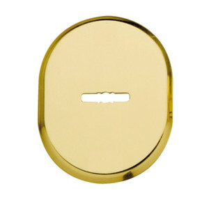 Bocchetta Copriviti D.M. Oro Lucido 62x82 mm - Product Image 1