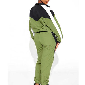 Chándal Cortavientos para Mujer, Material 100% Poliéster, Ligero, Transpirable, Ropa Deportiva, Chándal Sólido - Product Image 4